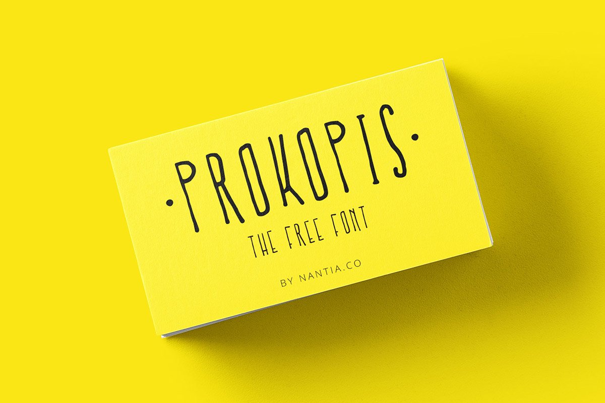 Free Prokopis Handmade Font
