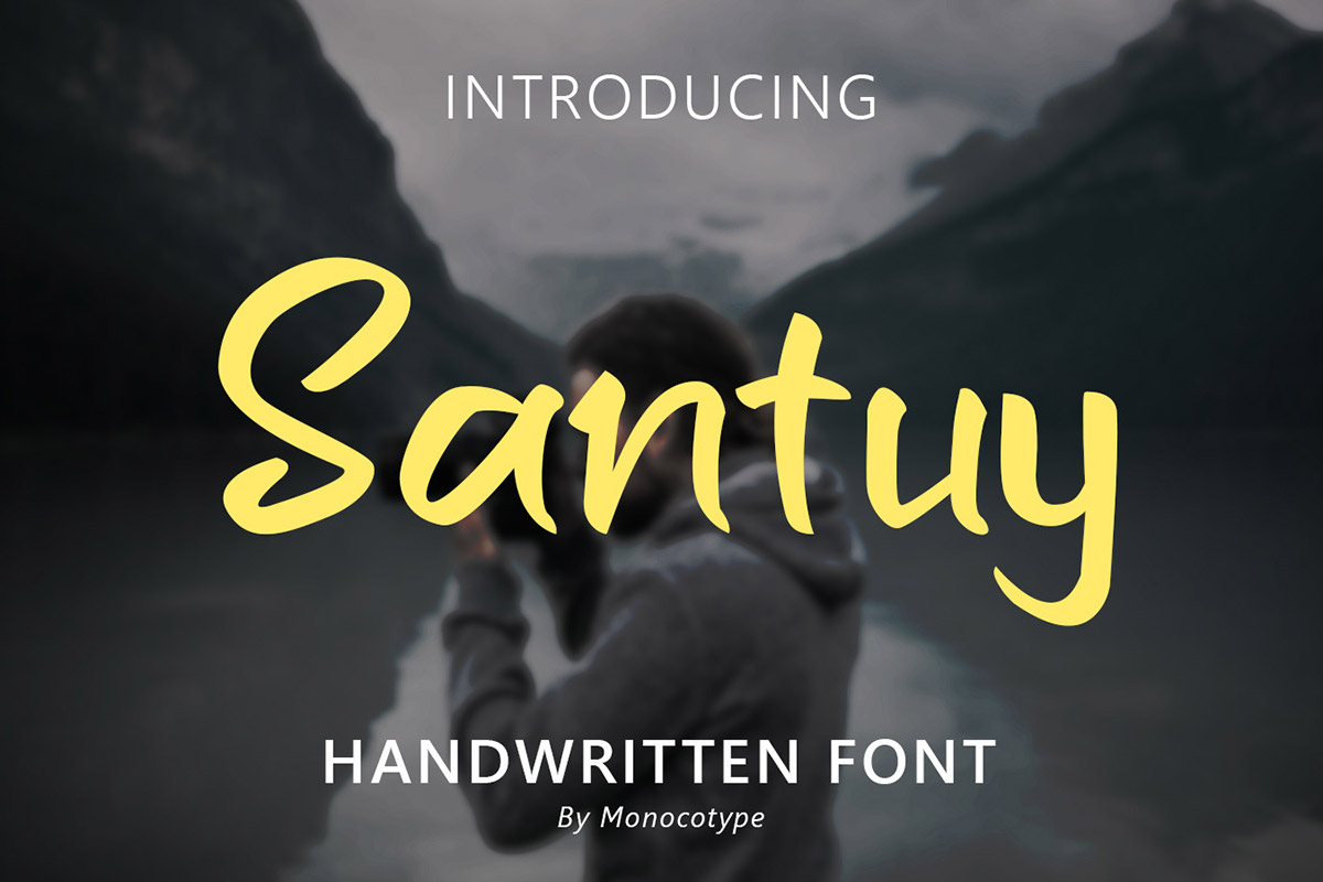 Free Santuy Handwritten Font