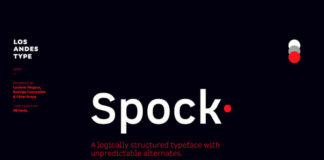 Free Spock Sans Serif Font Family