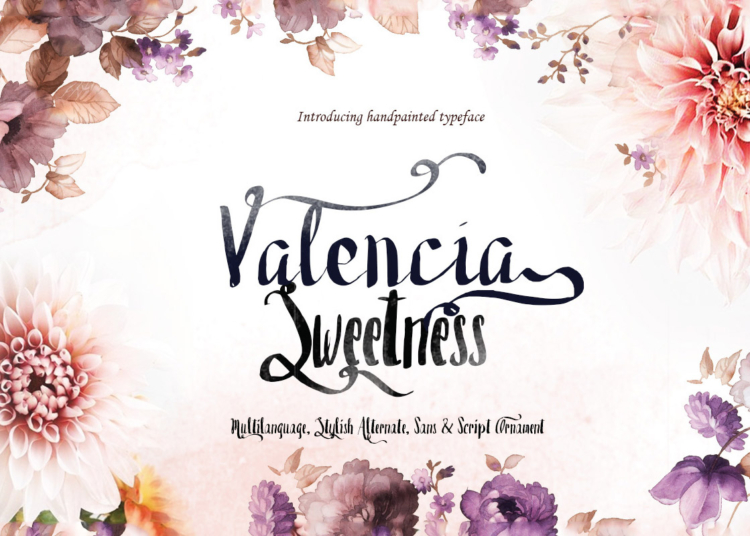 Free Valencia Sweetness Duo Font