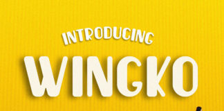 Free Wingko Sans Serif Font