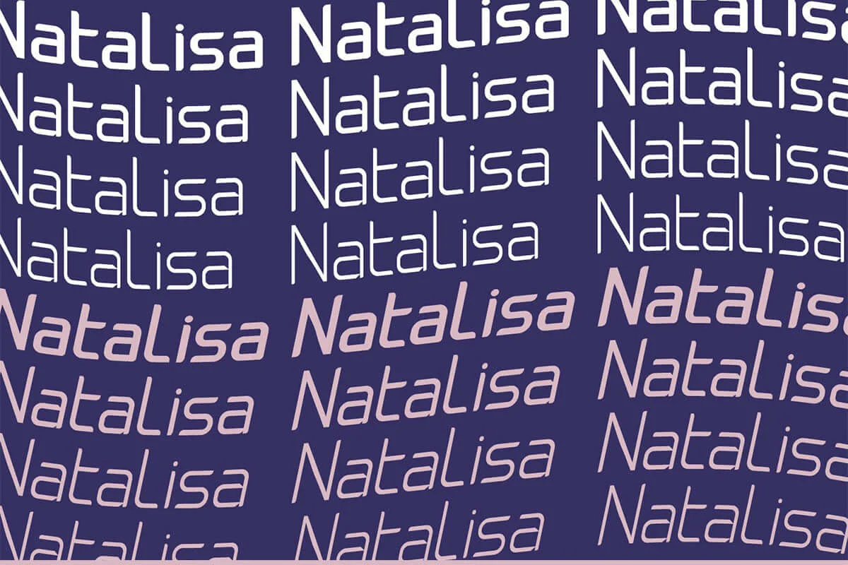 Natalisa Sans Serif Font Family Preview 3