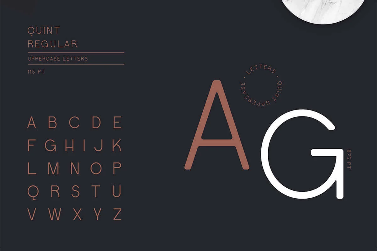 Quint Sans Serif Font Preview 1