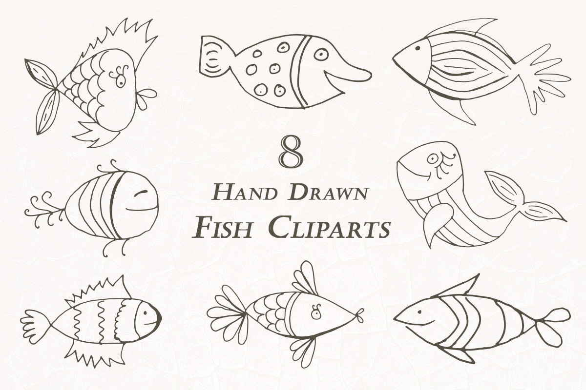 Free Handmade Fish Cliparts