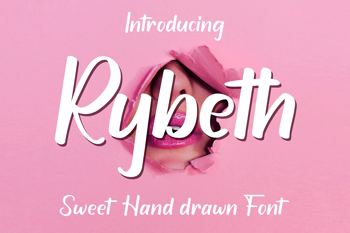 Free Rybeth Handmade Font