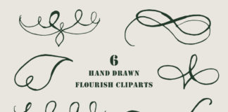 Free Handmade Flourish Cliparts