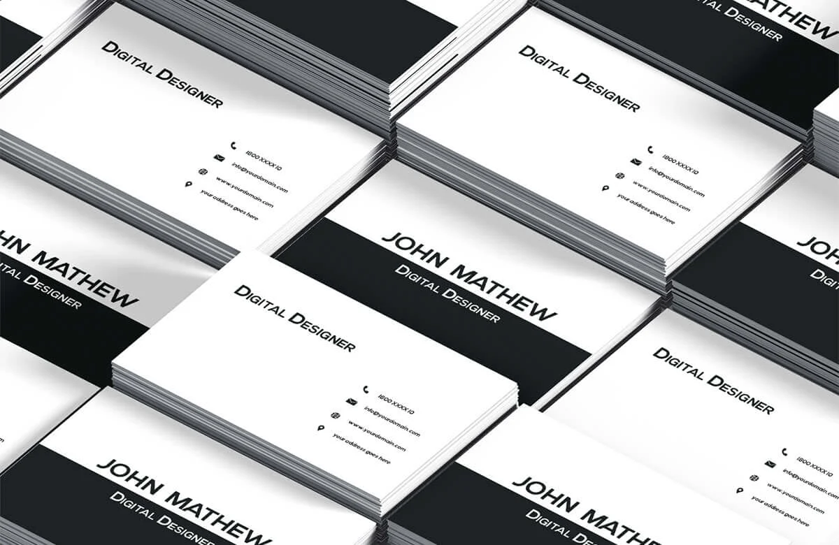 Creative Business Card Template V5 Preview 1