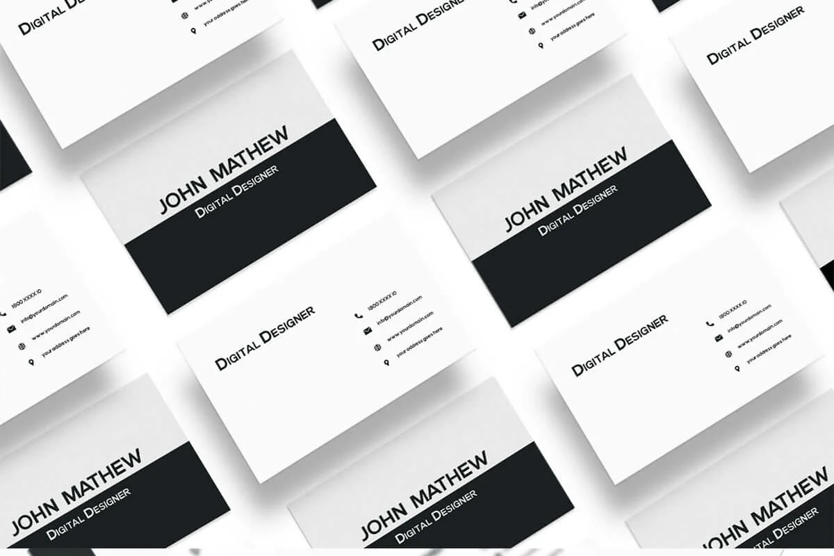 Creative Business Card Template V5 Preview 3