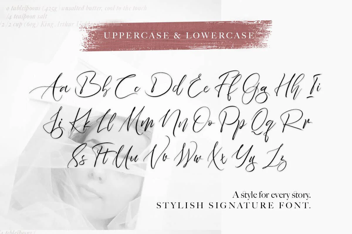 Familior Signature Font Preview 3
