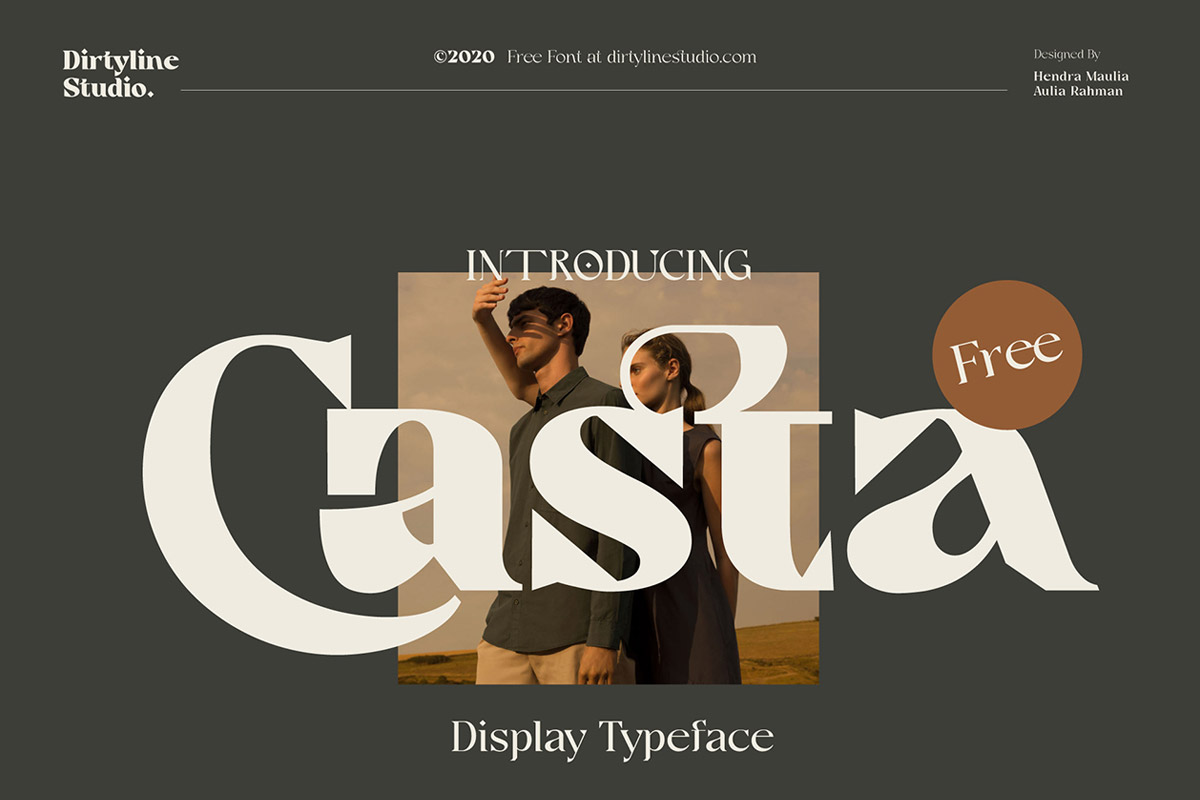 Free Casta Display Font