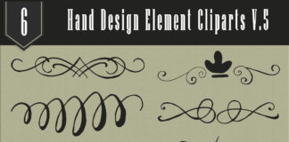 Free Handmade Element Cliparts V5