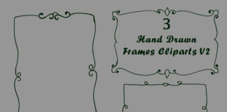 Free Handmade Frames Cliparts V2