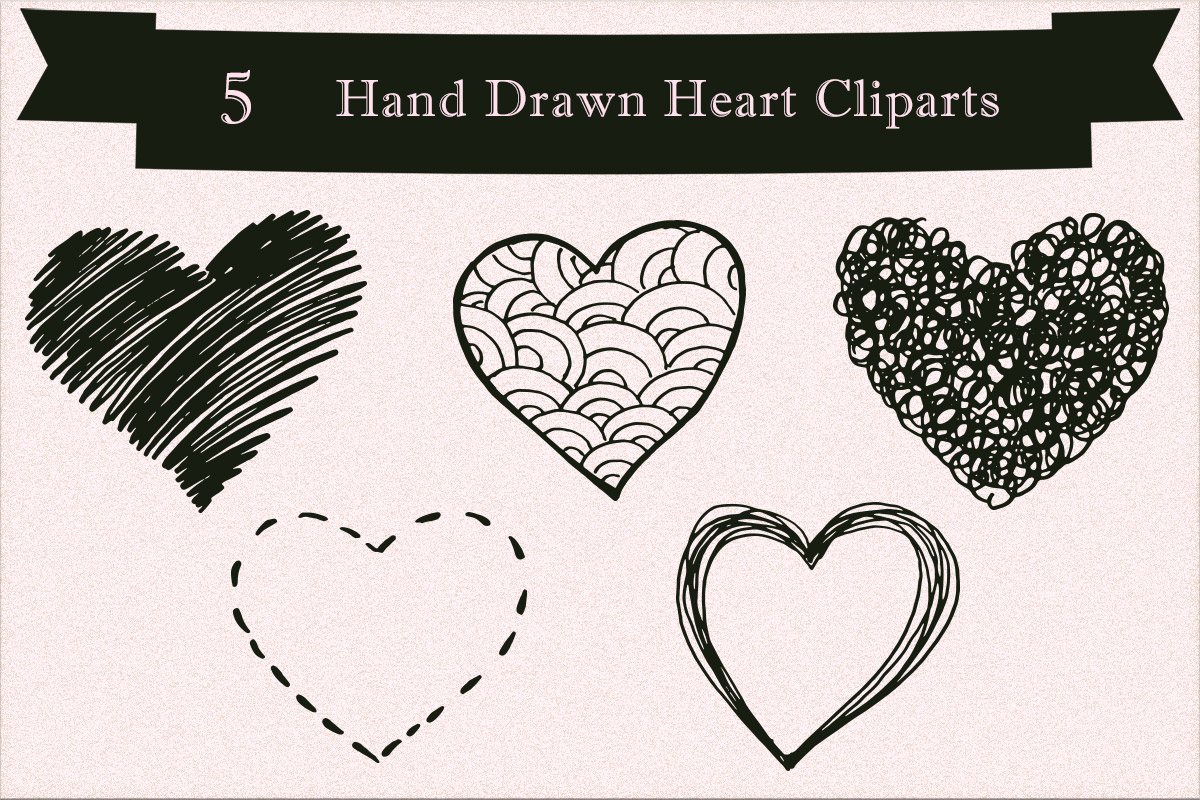 Free Handmade Heart Cliparts