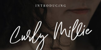 Free Curly Millie Signature Font