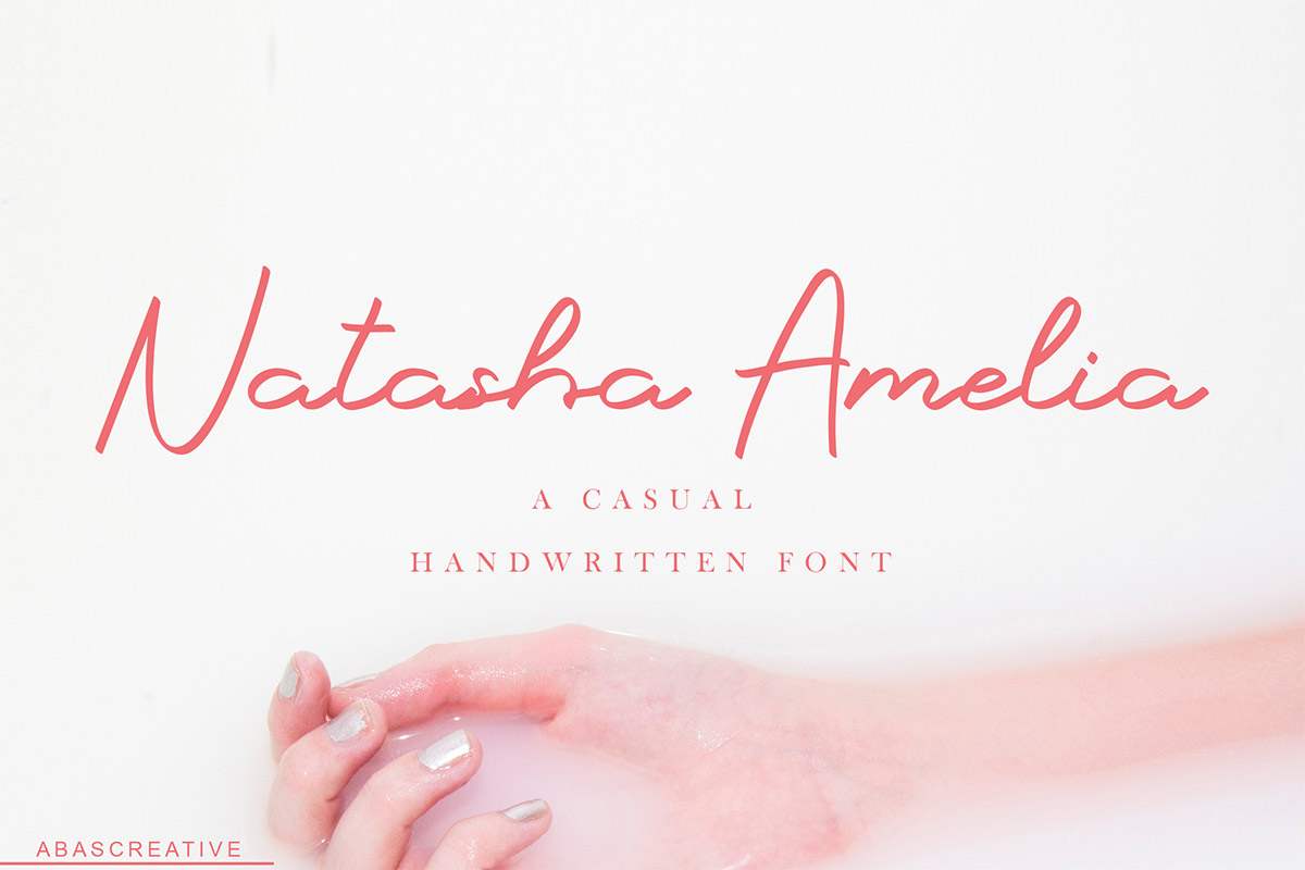 Free Natasha Amelia Script Font