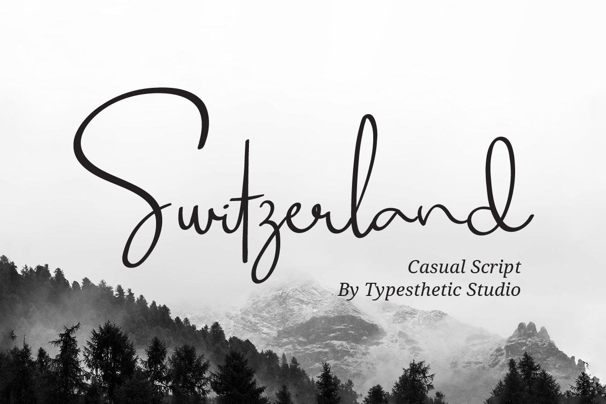 Switzerland Script Font