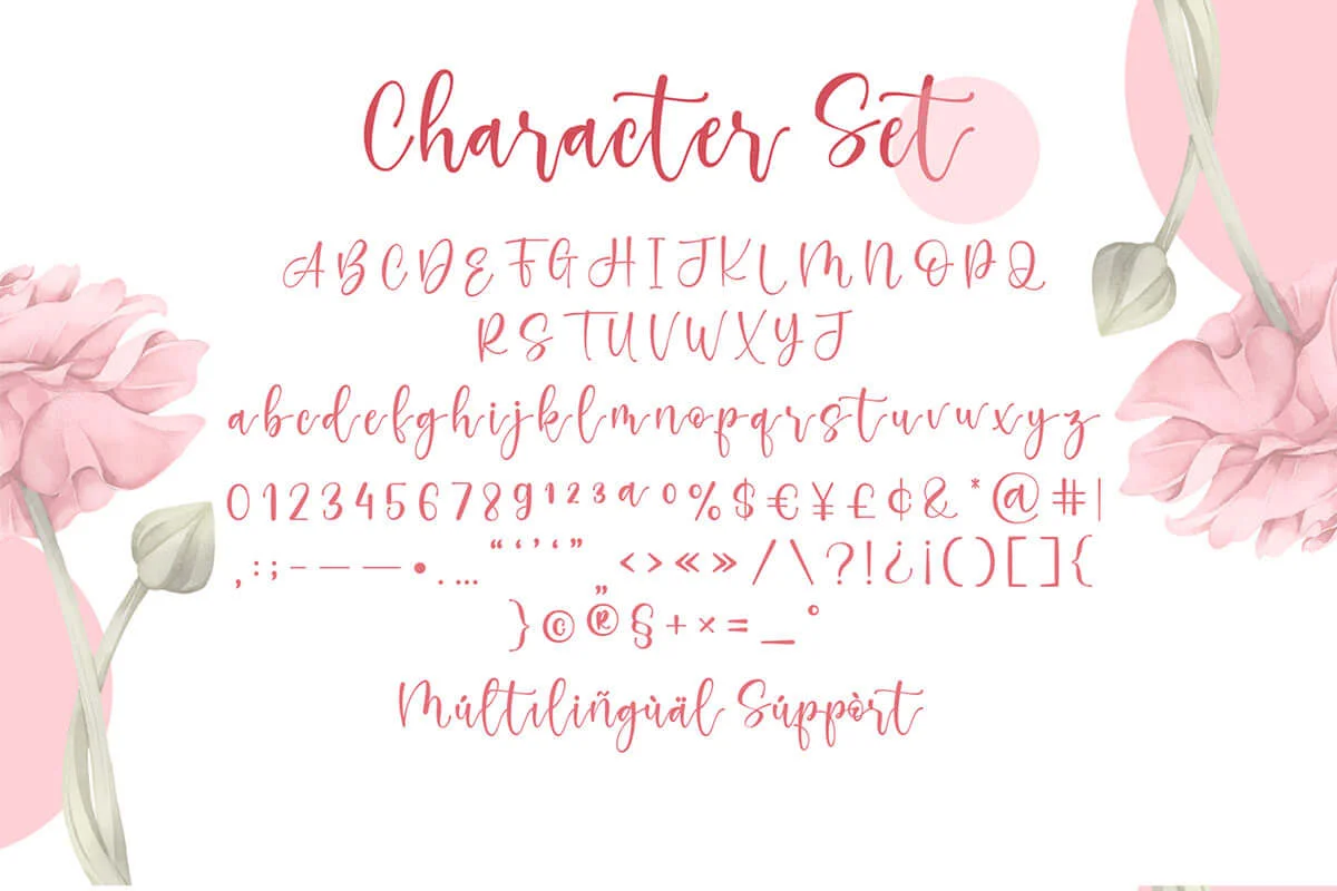 Glowing Black Queen Calligraphy Font Preview 4