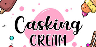 Free Casking Cream Font Duo