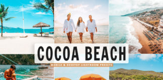 Free Cocoa Beach Lightroom Presets