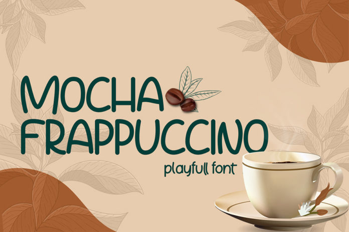Free Mocha Frappuccino Playfull Font
