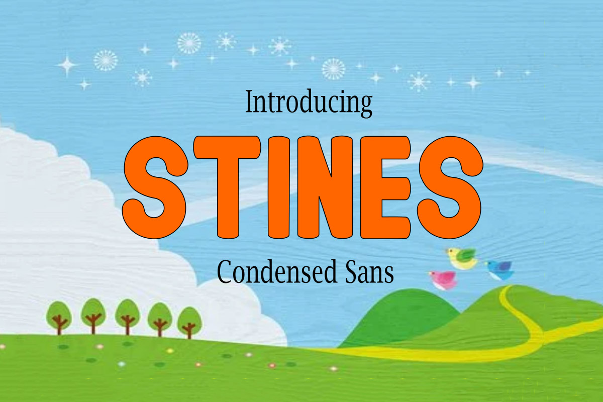 Free Stines Sans Serif Font