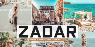 Free Zadar Lightroom Presets