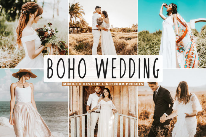 Free Boho Wedding Lightroom Presets