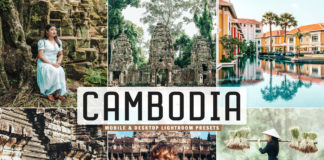 Free Cambodia Lightroom Presets