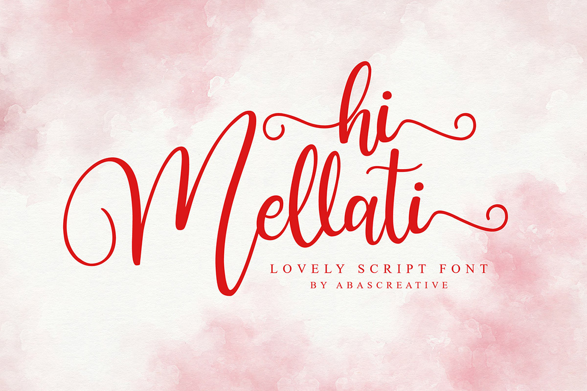 Free Hi Mellati Calligraphy Font