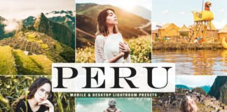 Free Peru Lightroom Presets