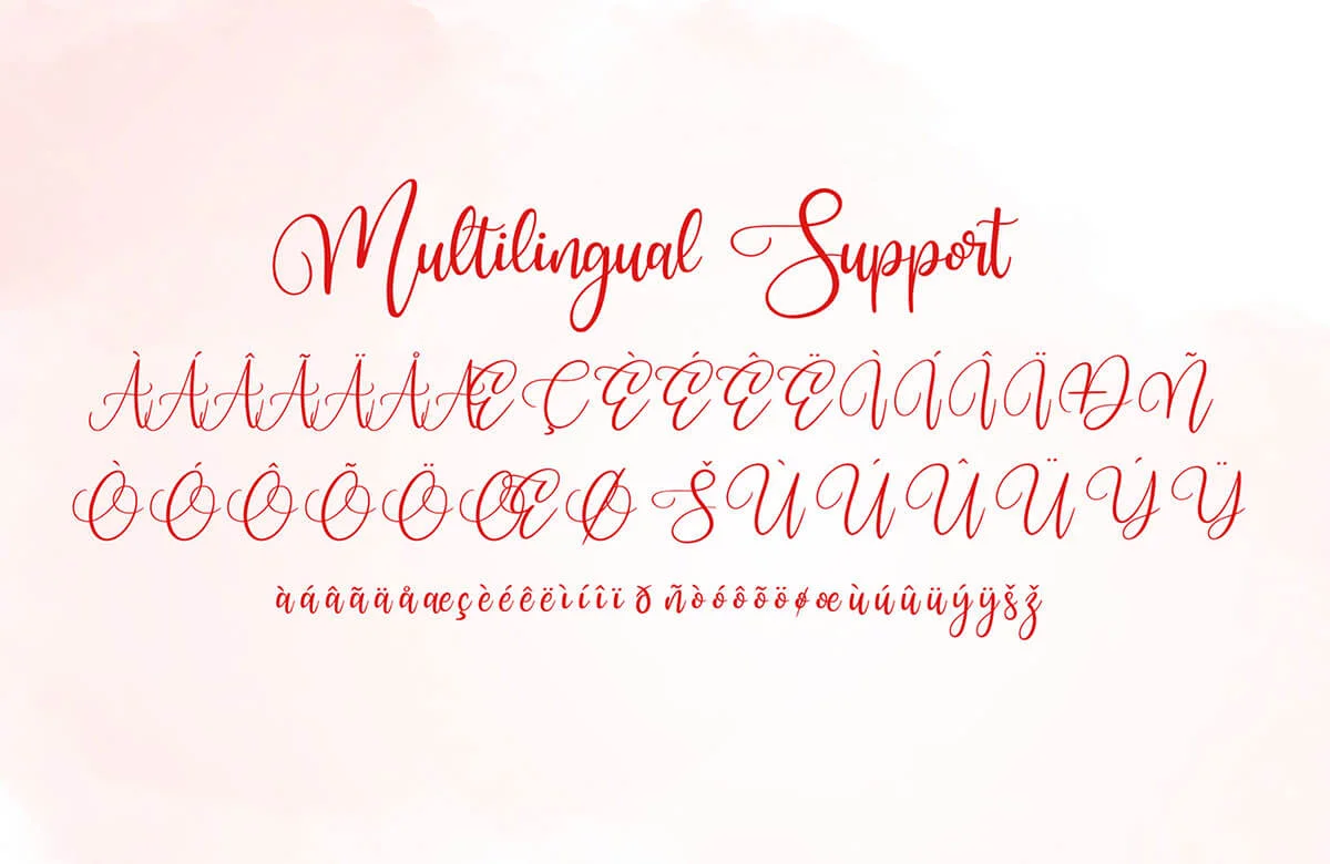 Hi Mellati Calligraphy Font Preview 5