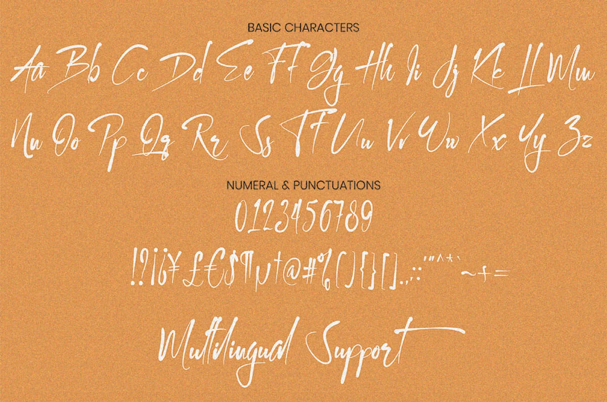 Kallem Calligraphy Font Preview 3