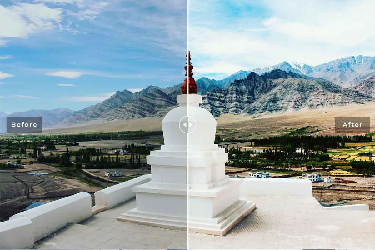 Ladakh Lightroom Presets Preview 4