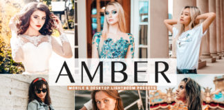 Free Amber Lightroom Presets