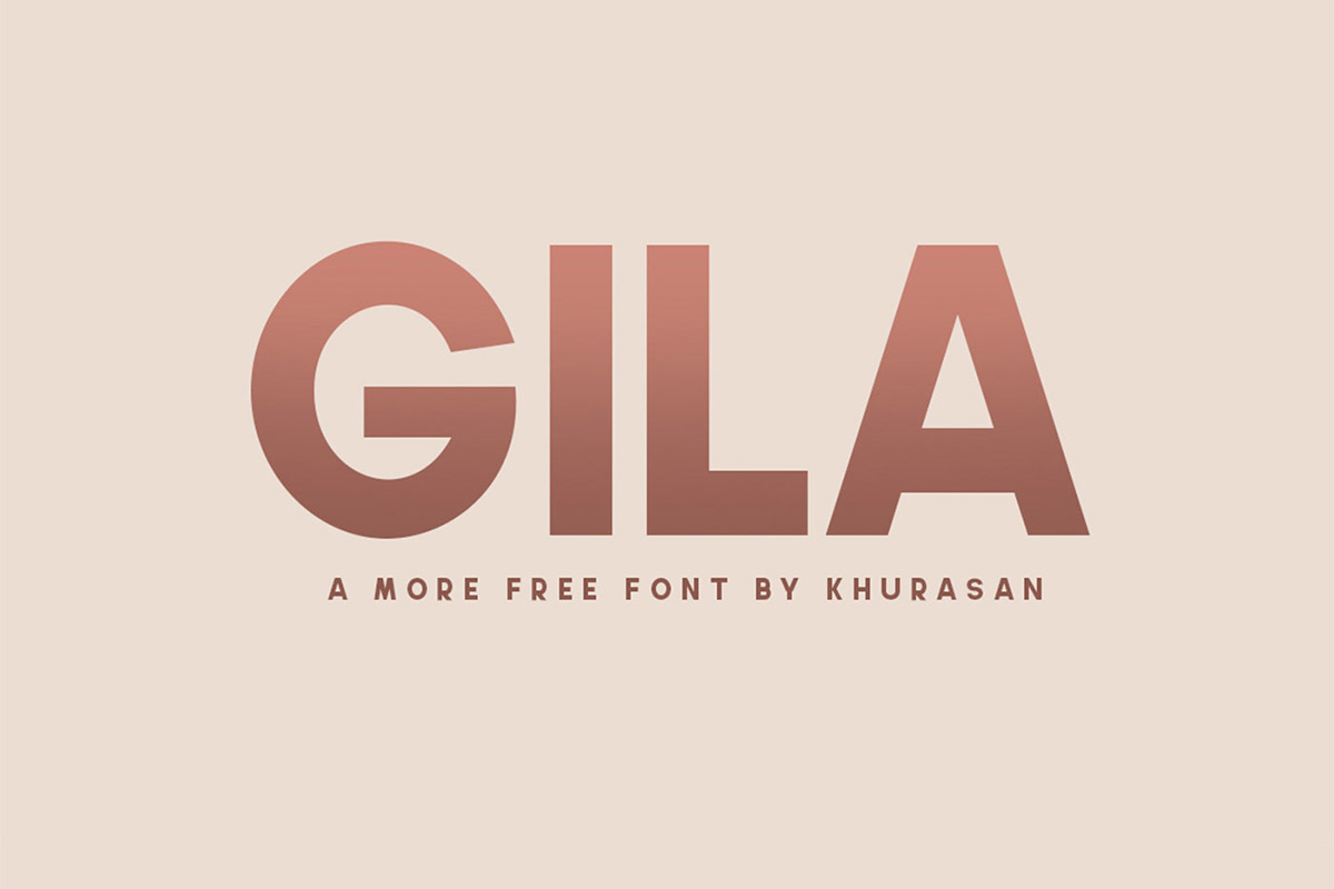 Free Gila Sans Serif Font