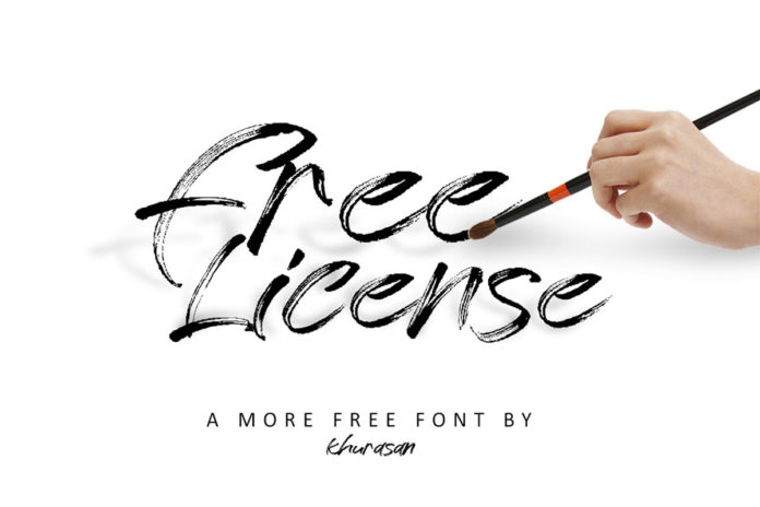 Free License Fancy Font
