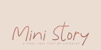 Free Mini Story Handwriting Font