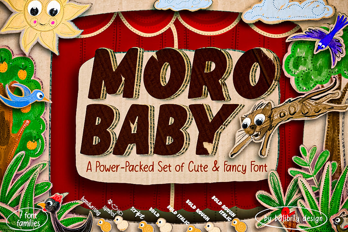 Free Moro Baby Fancy Font