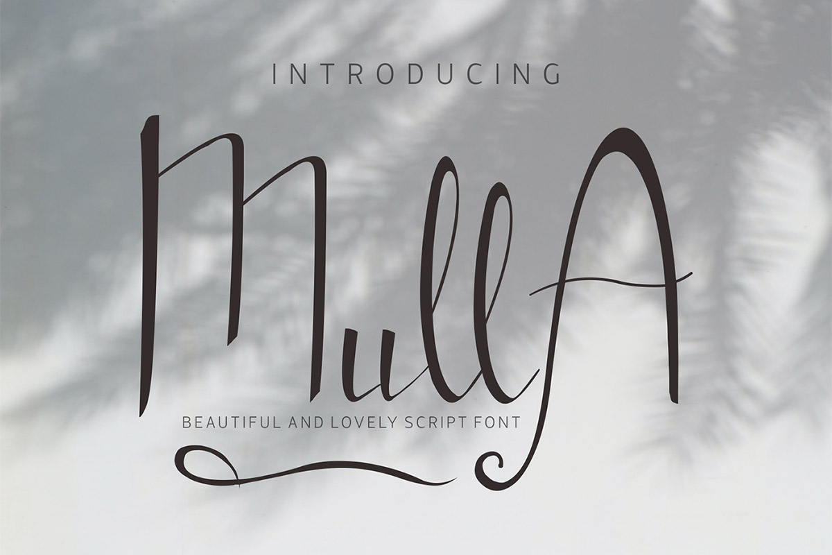 Free Mulla Script Font