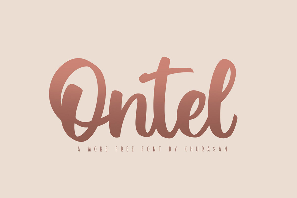 Free Ontel Script Font