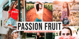 Free Passion Fruit Lightroom Presets