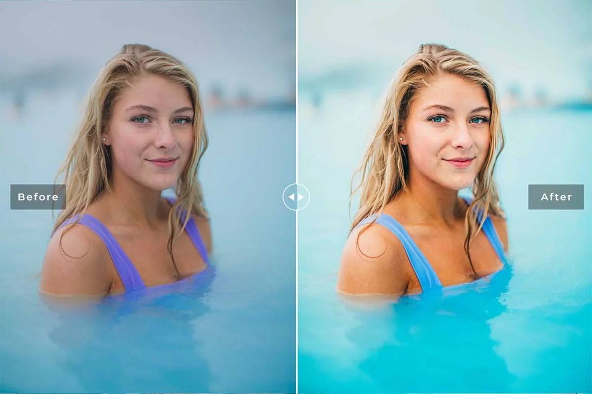  Blue Lagoon Lightroom Presets Preview 1