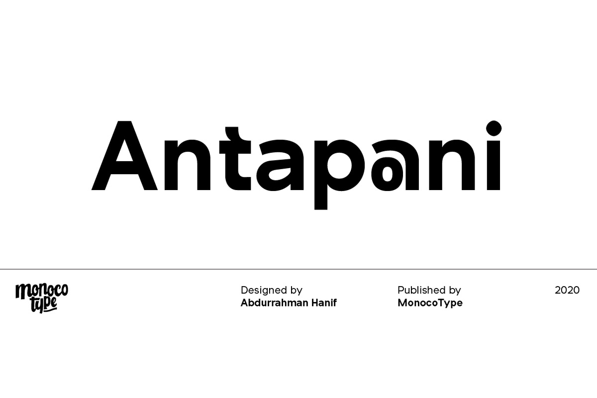 Free Antapani Sans Serif Font