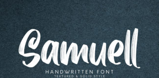 Free Samuell Handwritten Font
