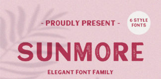 Free Sunmore Sans Serif Font