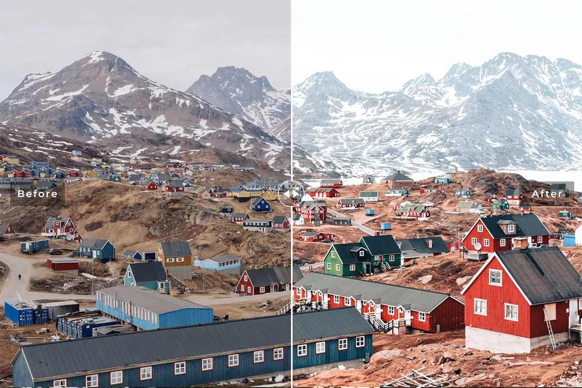 Greenland Lightroom Presets Preview 2