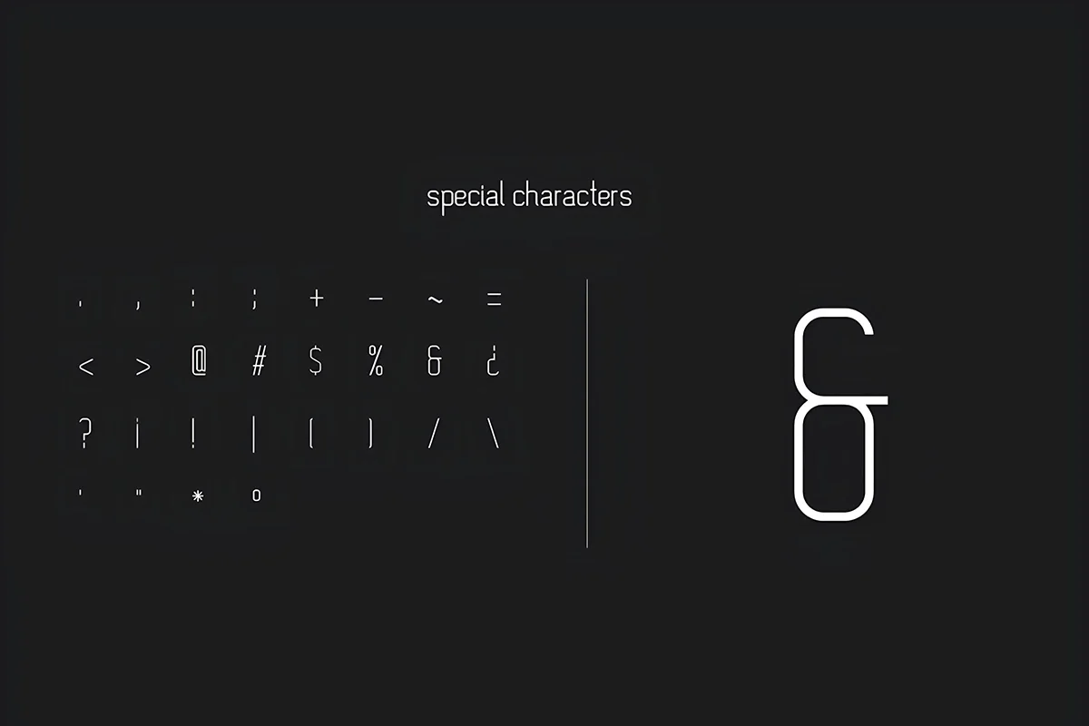 Julian Sans Serif Font Preview 3