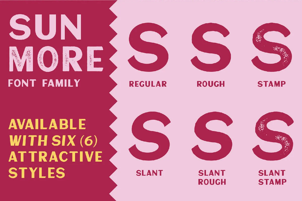 Sunmore Sans Serif Font Preview 1