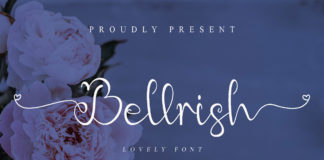 Free Bellrish Script Font