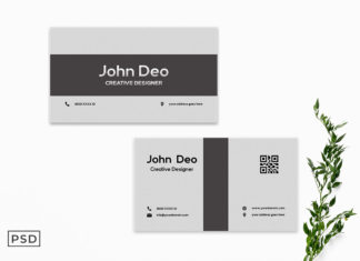 Free Creative Business Card Template V1